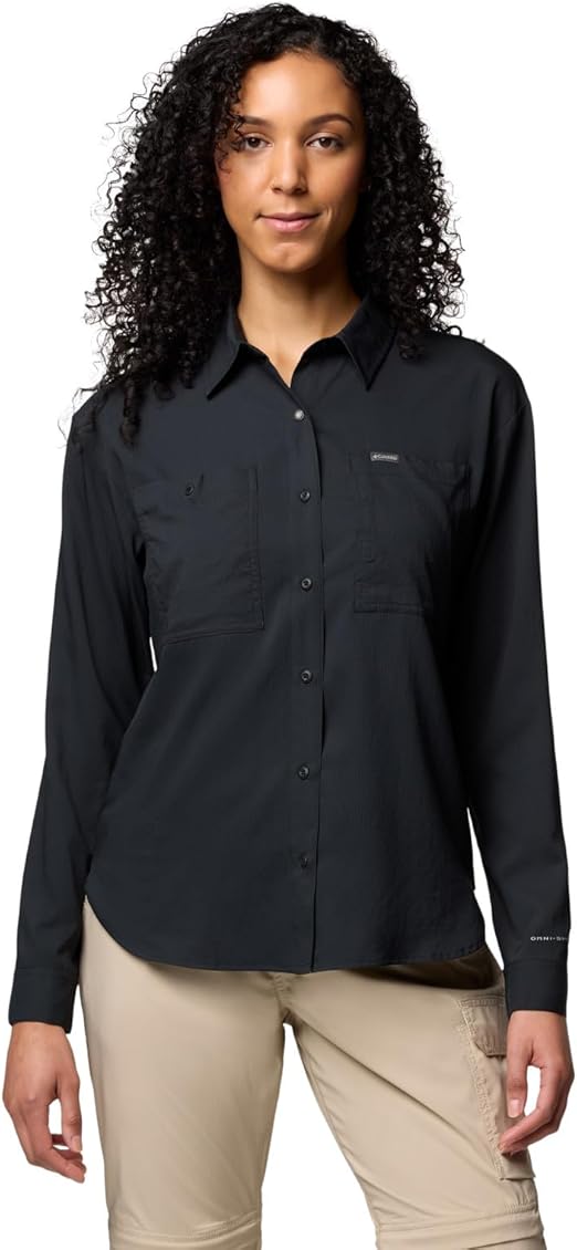 BLUSA SILVER RIDGE UTILITY NEGRO
